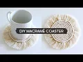 DIY Macrame Coaster