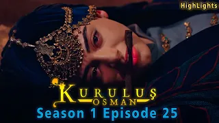 kurulus osman season 1 episode 25 in urdu kurulus osman geo tv highlights shozi tv