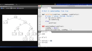 huffman coding part 3 make map from tree