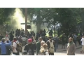 14 arrested after Portland protests turn violent