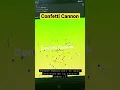 Confetti Cannon HTML CSS JavaScript