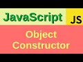 Object constructor - Basic JavaScript Fast 17