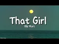 Download Lagu Olly Murs - That Girl (Lyrics) - DJ CHEN remix