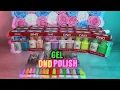 DTK NAIL SUPPLY HAUL DND GEL SWATCHES