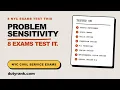 Problem Sensitivity on the NYC Civil Service Exams What It Actually Tests