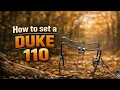 HOW TO SET THE DUKE CONIBEAR 110