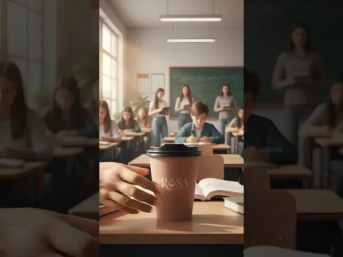 Rosa Coffee üçüncü nesil kahve dükkanı dikey Reels videosu kapağı