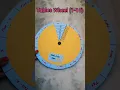 DIY How To Make Multiplication Chart Wheel On 1 to 10 Tables