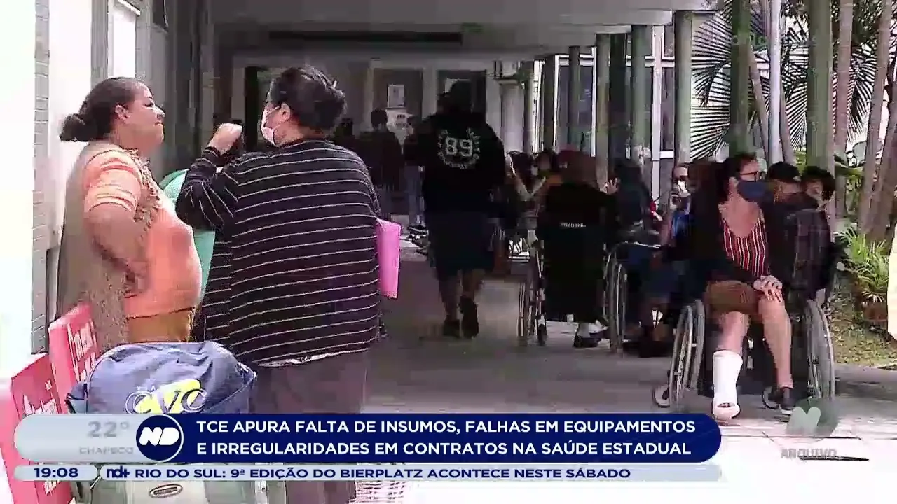 TCE apura irregularidades na saúde estadual