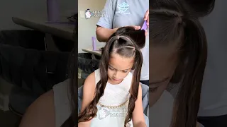 للأمهات تسريحة الزجزاج لبنتكم 