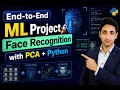 Face Recognition Using PCA Full Machine Learning Project Step-by-Step