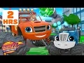 Download Lagu 2 HOURS of Crusher CHEATING in Races Against Blaze! 🤖 w/ AJ | Blaze and the Monster Machines