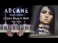 Download Lagu Arcane (League of Legends) - I Can't Hear It Now - Solo Piano [+ Sheet Music]