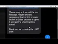 Fake USPS Text SCAM Alert Beware