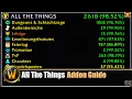 All The Things Addon Guide - Alle Einstellungen im Uberblick