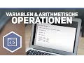 Variables and arithmetic operations - Java Tutorial 3