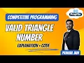 Valid Triangle Number Leetcode 611 Explained with C Two Pointer Sorting Approach