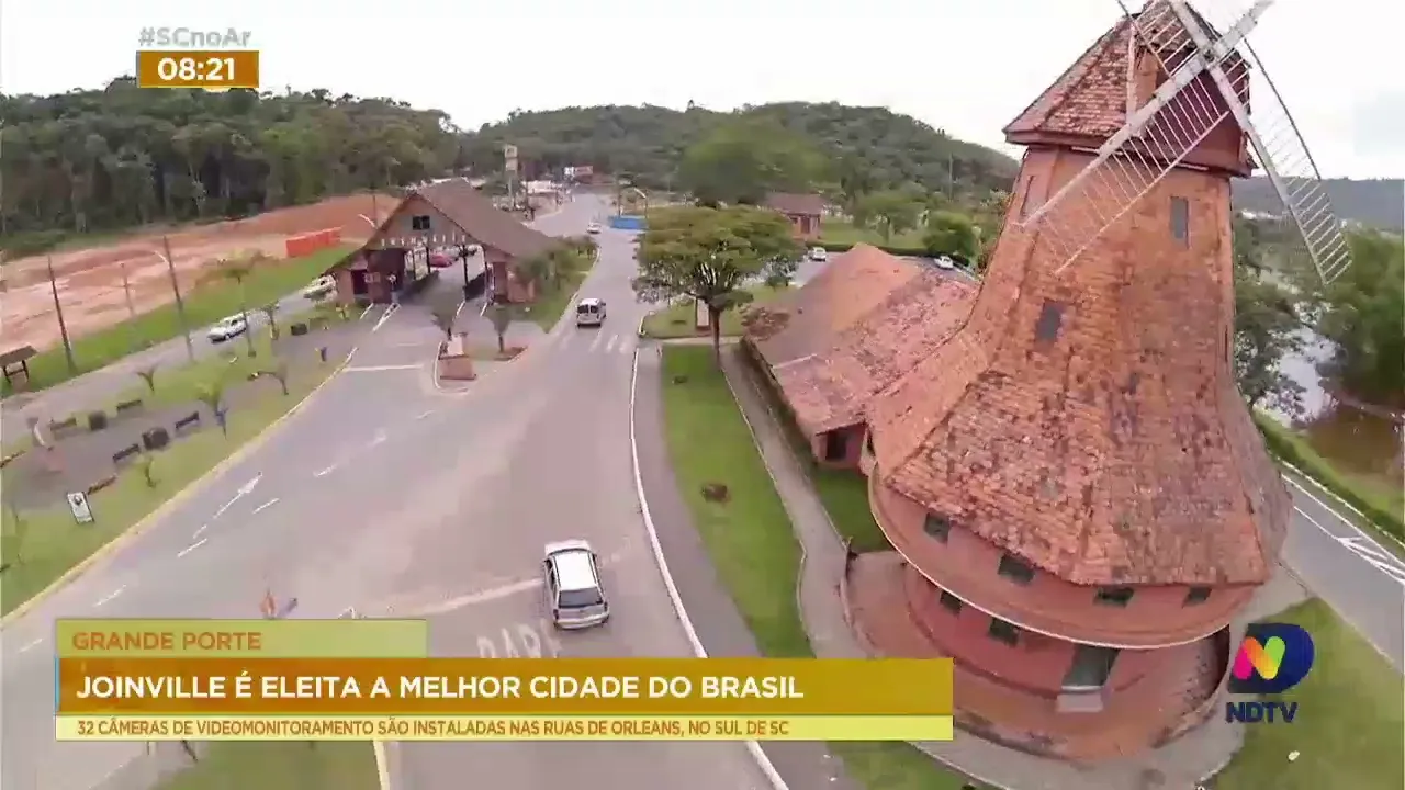 Joinville é eleita a melhor cidade do Brasil