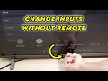 LG Smart TV How to Change Inputs Without Remote Control