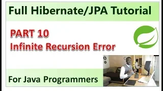 Part 10 - Infinite Recursion StackOverflow Error