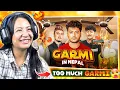 Download Lagu Reacting to Garmi in Nepal by @101_vines