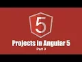 Projects in Angular 5 Page Structuring With Material Design Part 9 Eduonix