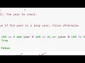 Python Interview Questions Leap Year or Not in Hindi