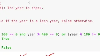 Python Interview Questions Leap Year or Not in Hindi