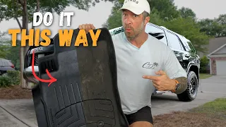 Make Rubber Car Mats Look NEW Again How to Clean All-Weather Mats in 2026
