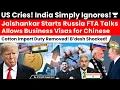 Download Lagu US Cries! Jaishankar Starts Russia FTA Talks. Business Visas for China. Removes Cotton Import Duty