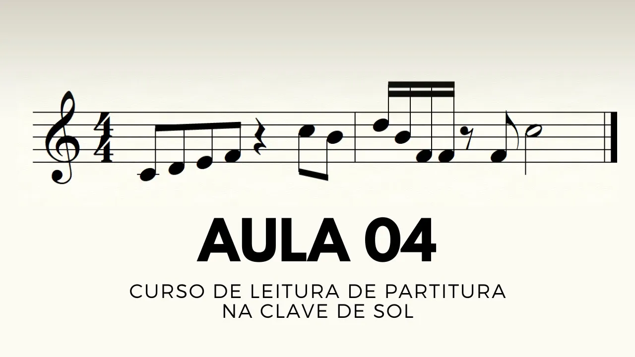 Aula 4 - Lições 9, 10 e 11 | Leitura de Partitura na Clave de Sol