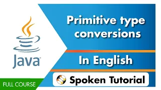 Primitive type conversions - English