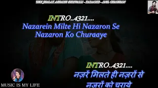 teri jhalak asharfi srivalli karaoke with scrolling lyrics eng u0026 