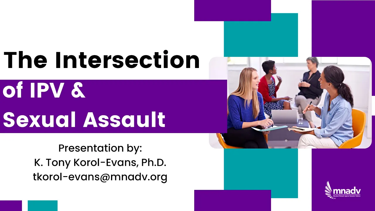 2/13/25: MCASA's SAVAT - The Intersection of Intimate Partner Violence and Sexual Assault