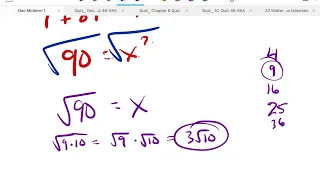 Geometry midterm review 2020