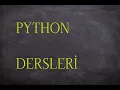 1 Python Giris - Python Dersleri