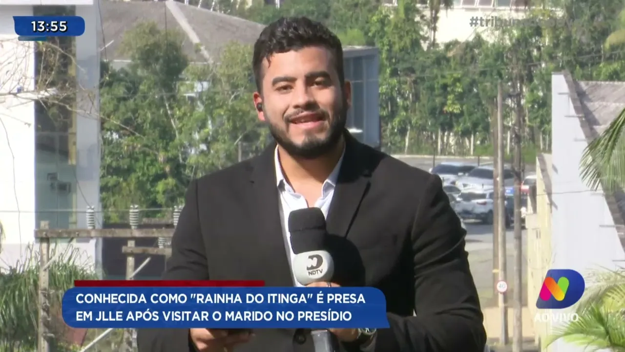 Conhecida como Rainha do Itinga é presa em Joinville após visitar o marido no presídio