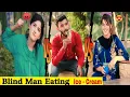 Blind Man Eating Ice Cream Prank |@show pranks