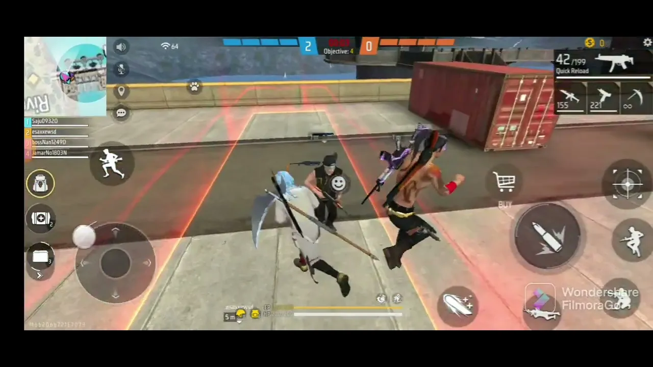 free fire clash squad op gameplay