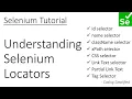 Selenium - 3 Understanding Selenium Locators