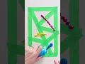 Quick easy stained glass craft for kids and toddlers