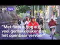 Meer mensen op de fiets in Vlaanderen