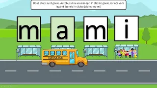 activitate de citire la clasa pregatitoare literele a m i
