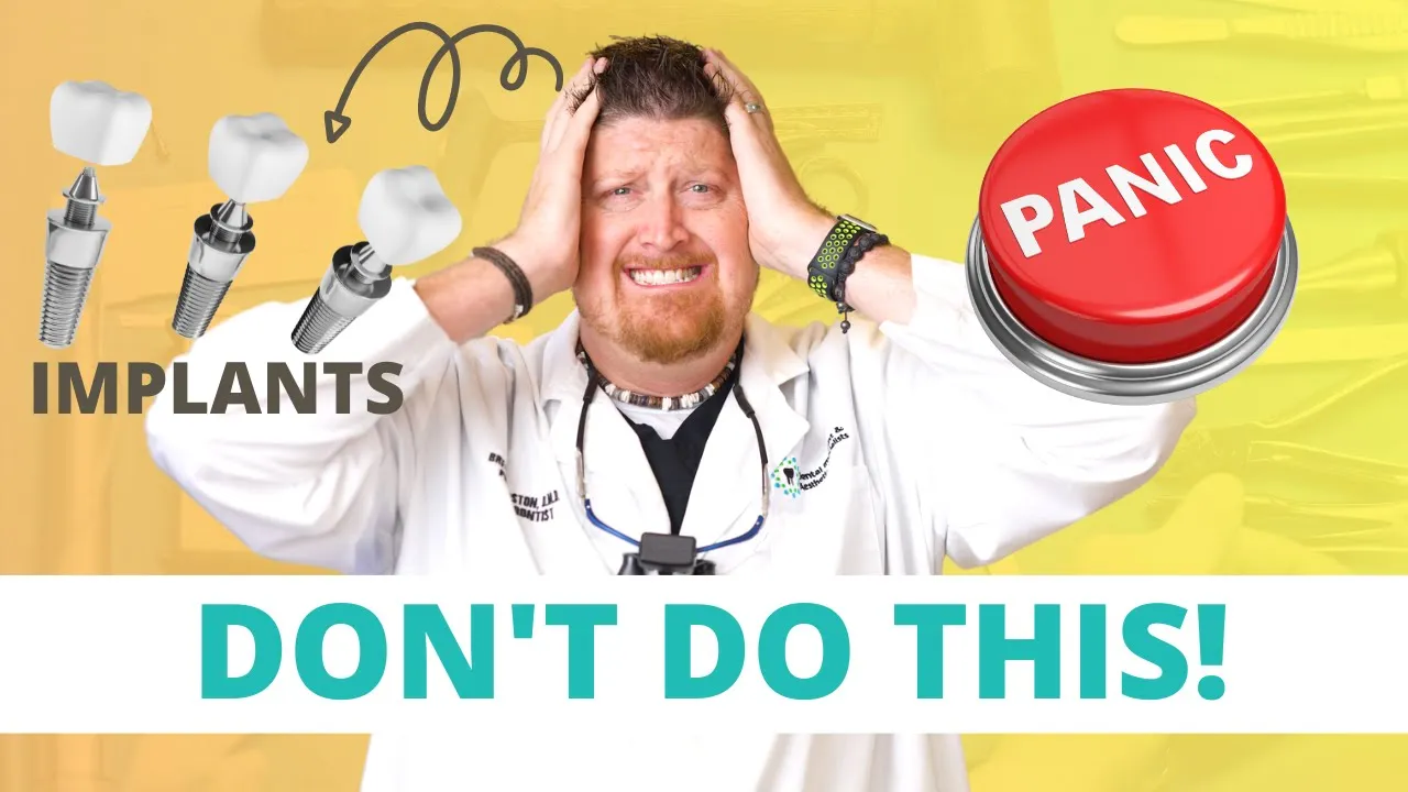 Outline Video After Dental Implant Surgery - Don't Do These at ALL COSTS!