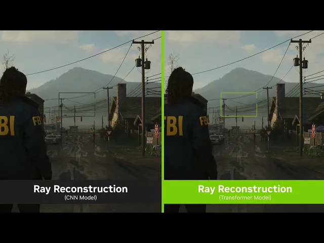 DLSS Ray Reconstruction with New Transformer Model | Alan Wake 2