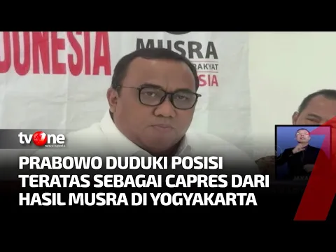 Hasil Musra Relawan Jokowi di Yogyakarta: Capres Prabowo, Cawapres Mahfud MD
