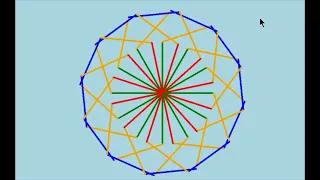 Python Turtle Revolving Pentagon