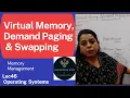 Lec51 Virtual memory Demand Paging and Swapping