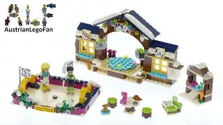 Lego Friends 41322 Snow Resort Ice Rink - Lego Speed Build Review