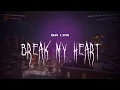 dua lipa - break my heart [ sped up ] lyrics